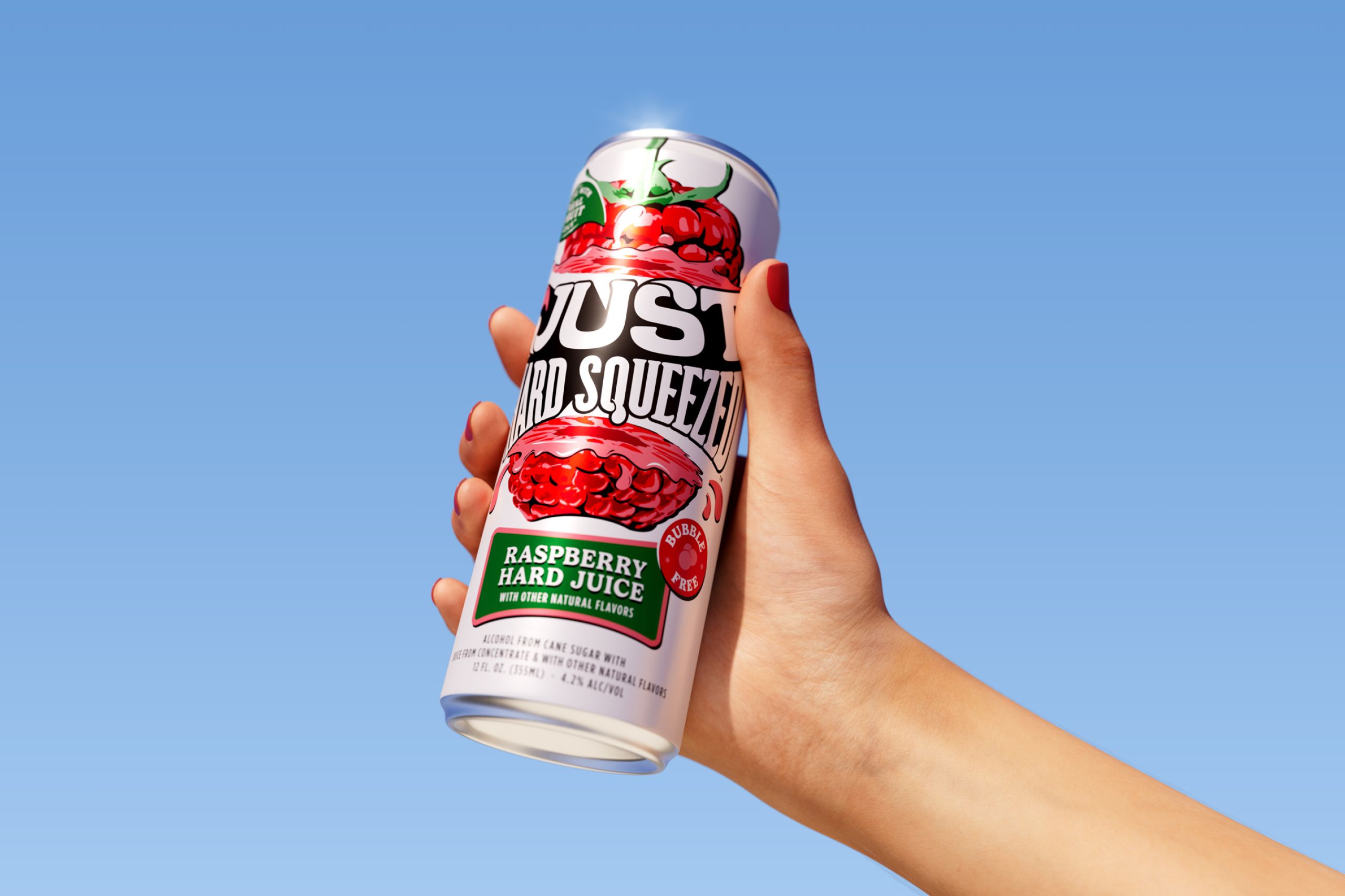 口渴為即飲飲料帶來「Just Hard Squeezed」的鮮活反叛