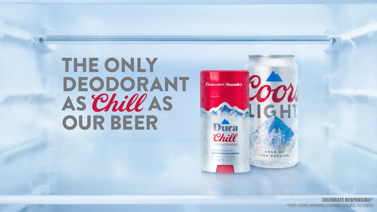 包裝創新：Coors Light 止汗膏、Pure Sunfarms 大麻產品一覽無遺