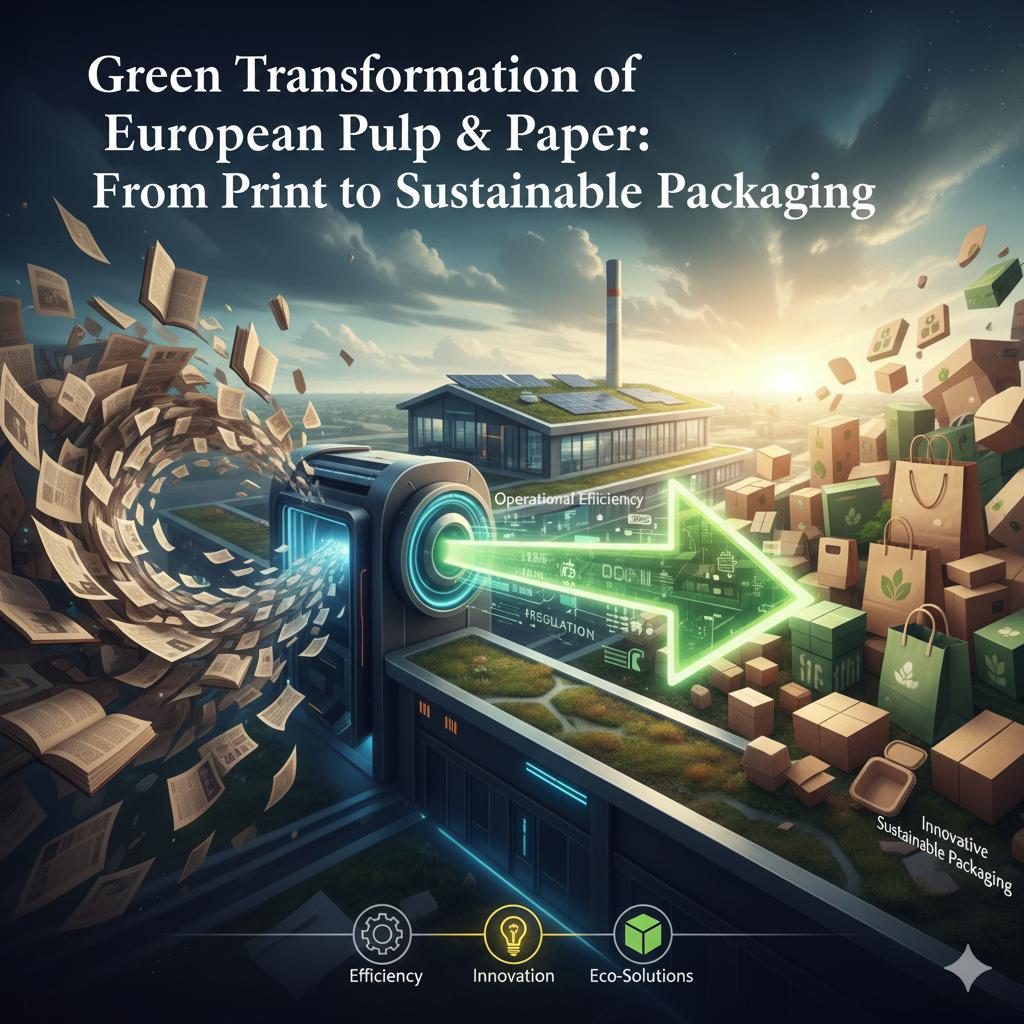 歐洲造紙廠加速向永續紙漿包裝及產能效率升級轉型