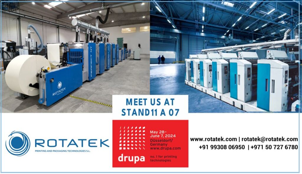 Rotatek 的永續創新在drupa2024展會上成為焦點