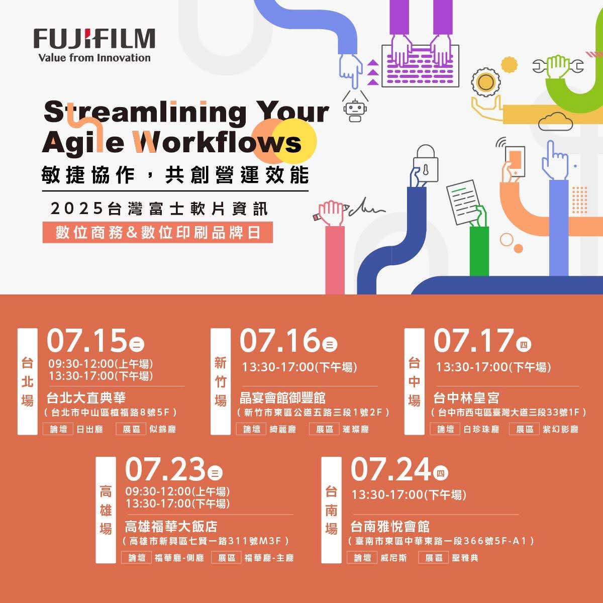 2025台灣富士軟片資訊 數位商務＆數位印刷品牌日
